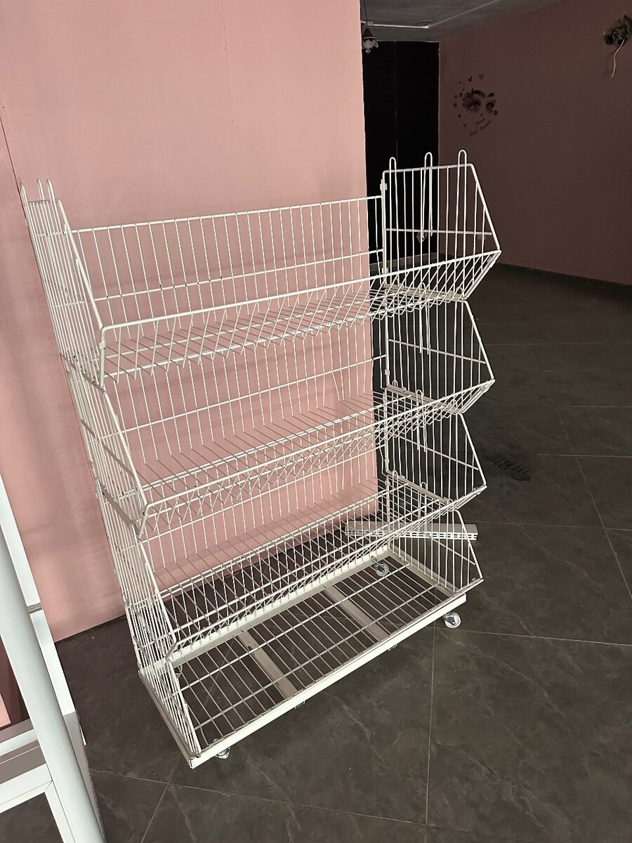 Supermarket shelves