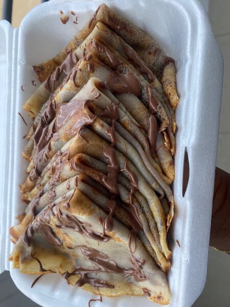 Crêpes au chocolat