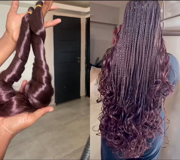 Mèche French curls