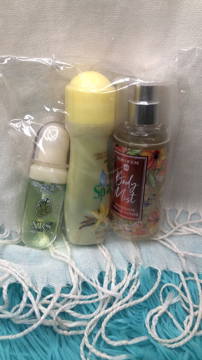 Ensemble de soins parfumés