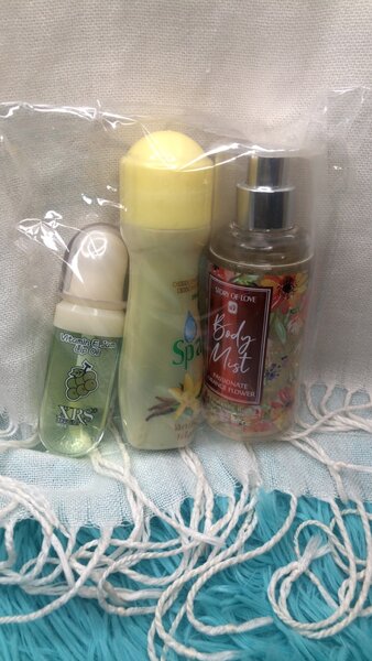 Ensemble de soins parfumés