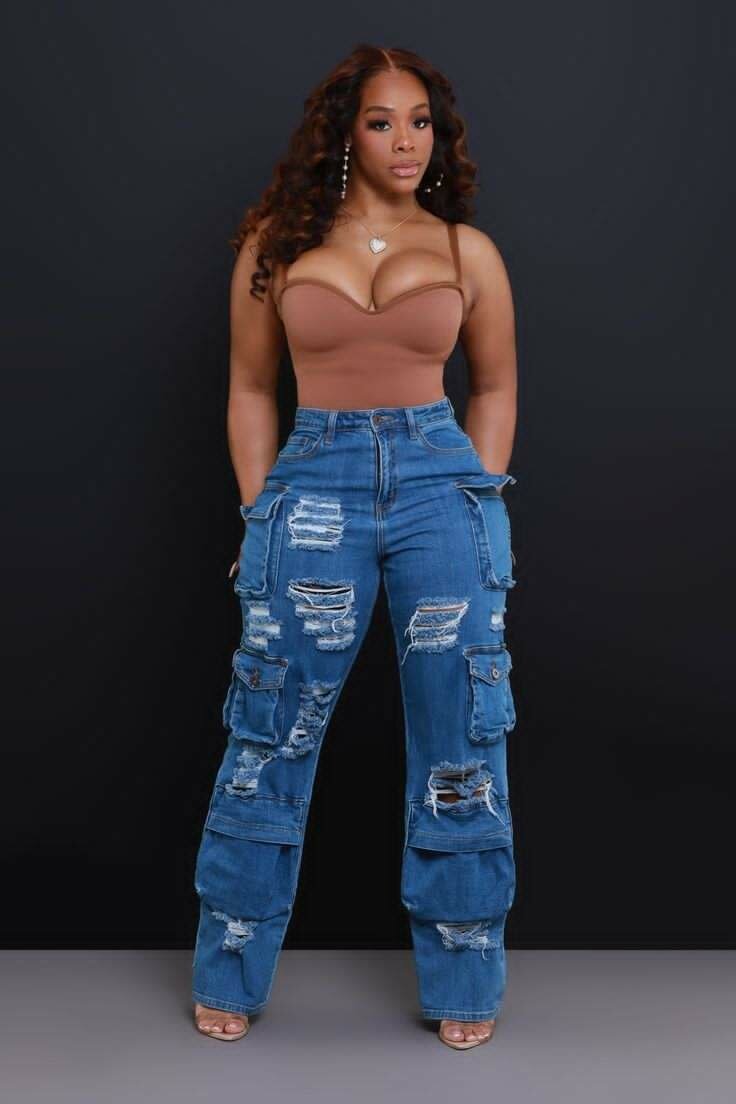 Ripped Cargo pants