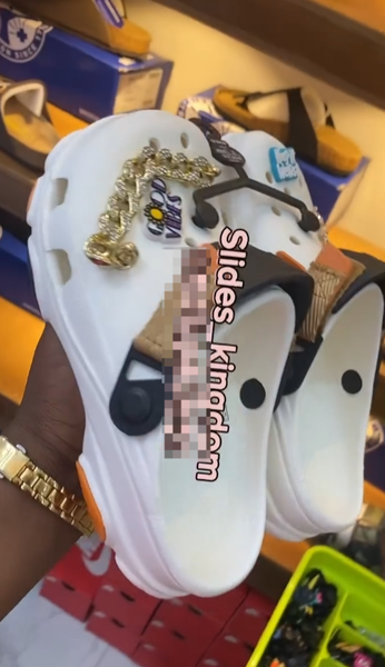 White crocs