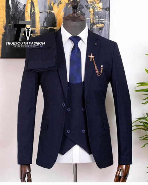 Suit bleu