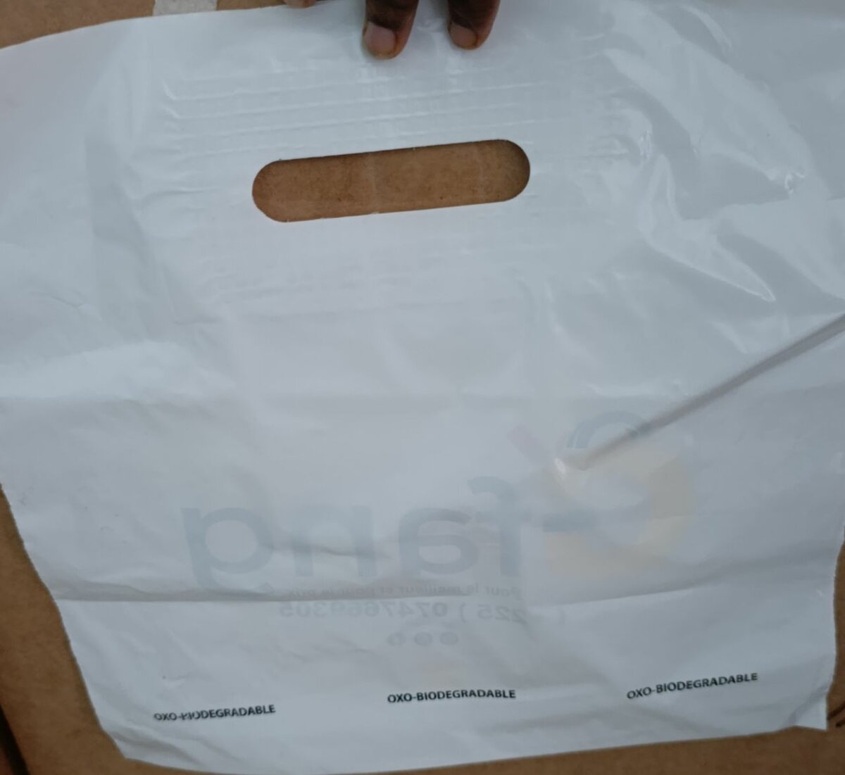 Sac à provisions biodégradable