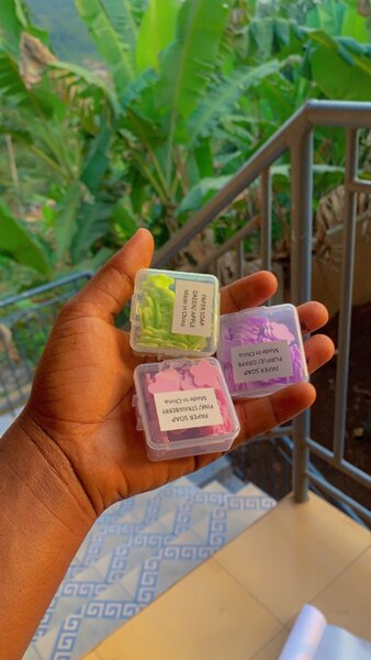 Petal soaps