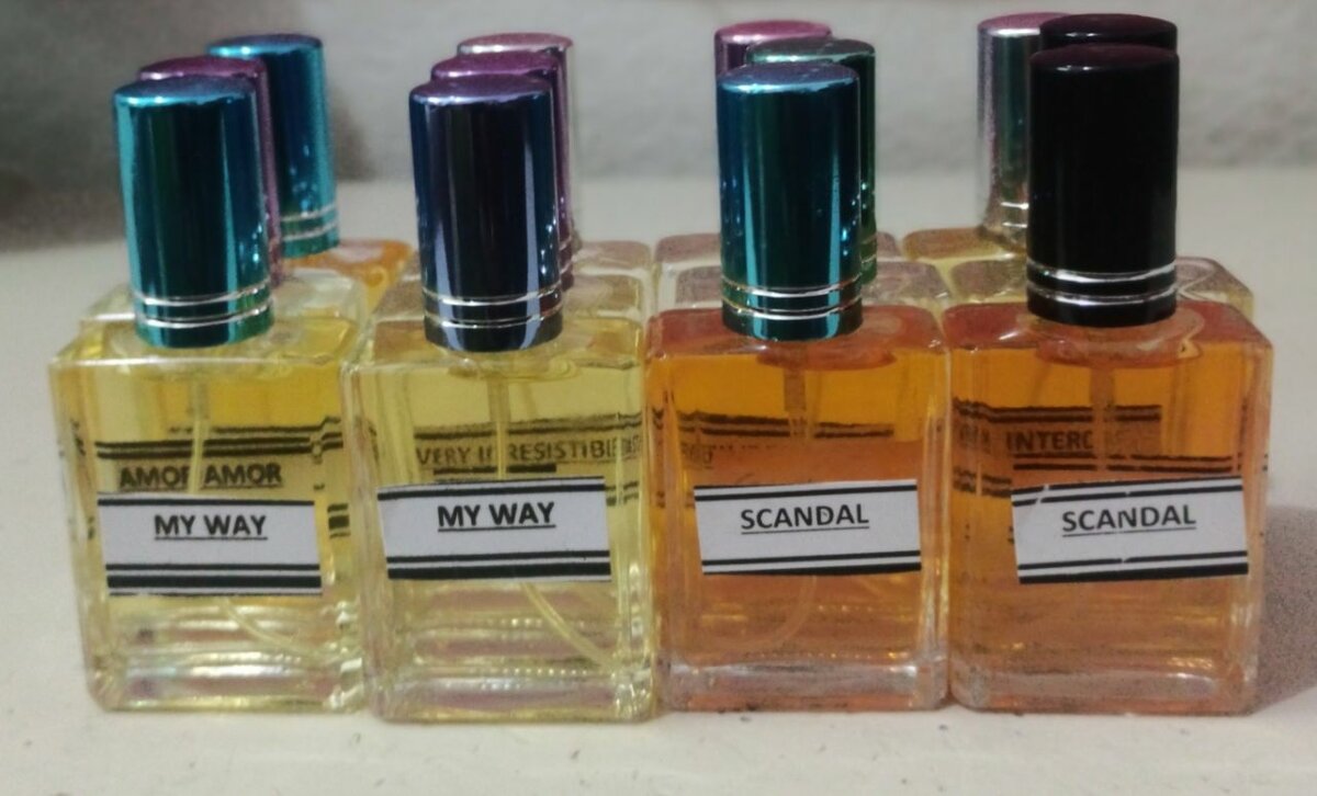 Parfum My Way et Scandal...