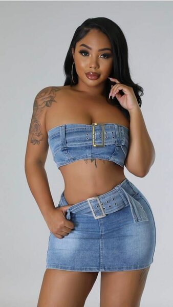 Complet jupe  sexy