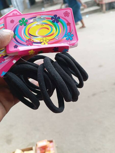 Lot de 6 élastiques cheveux