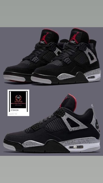 Basket jordan 4 authentique avec sa boîte