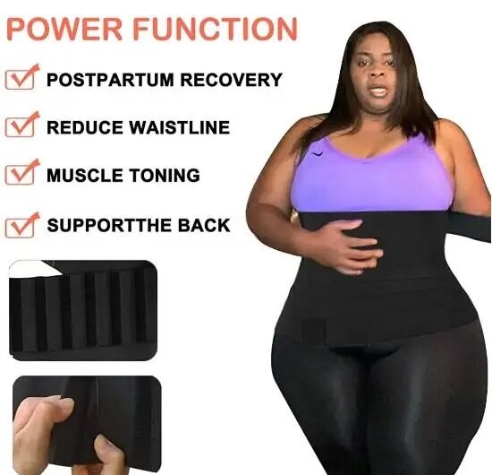 Wide wrap for plus size