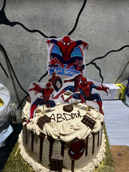 Gâteau d'anniversaire Spiderman