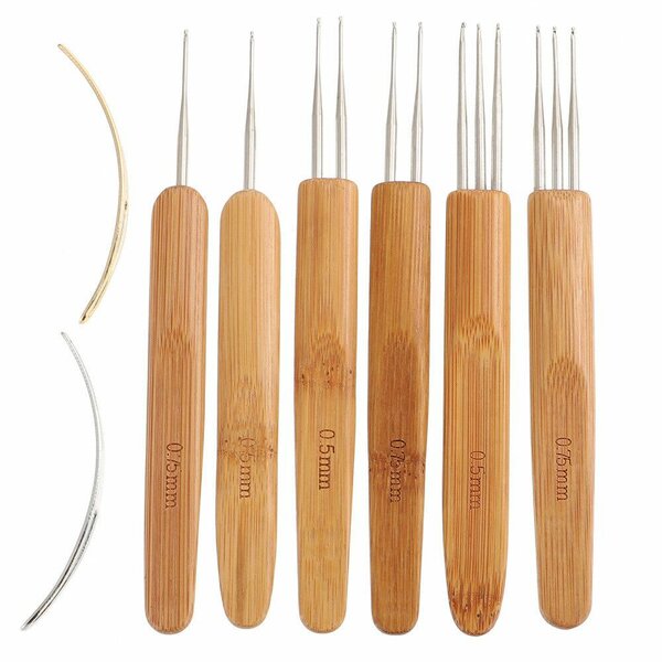 Crochets Handle Latch Hook Set