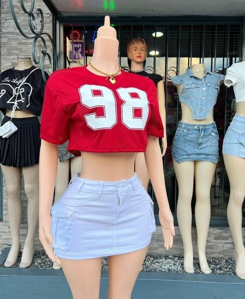 Girl top and down