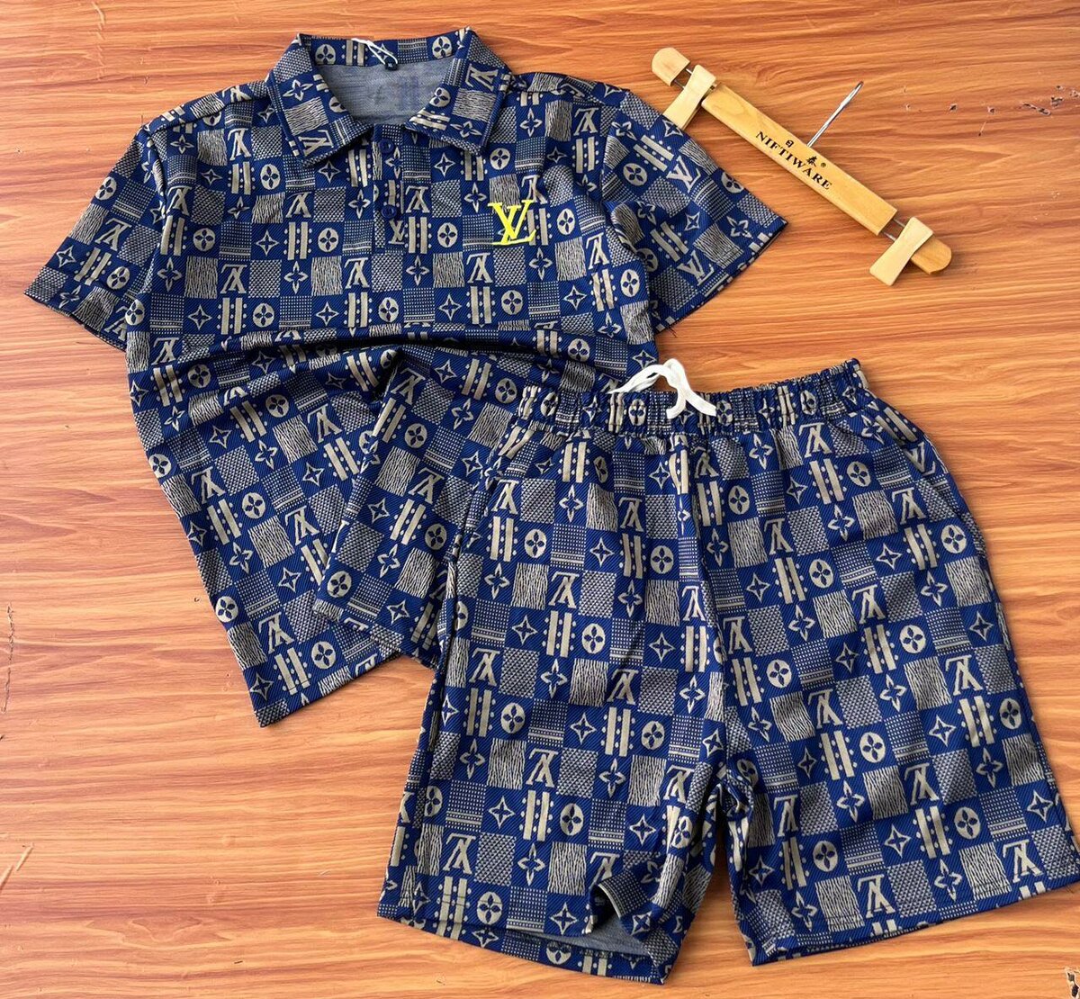 Shirt and shorts