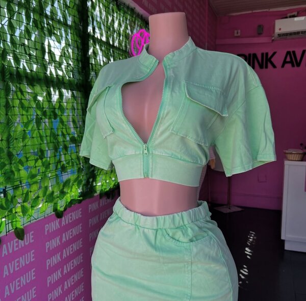Green dress