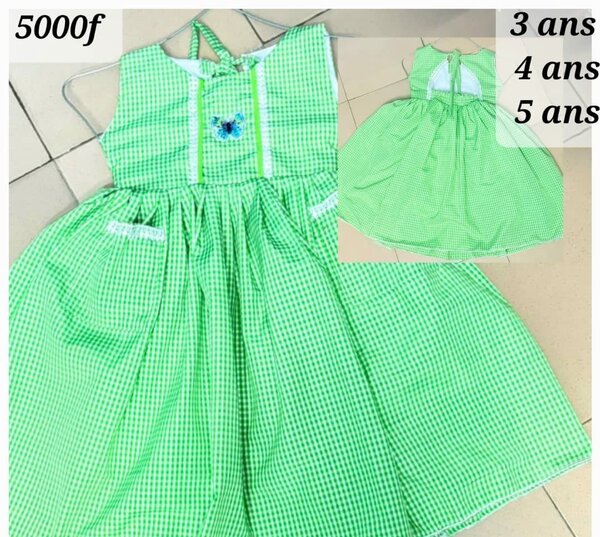 Robe Enfant jardin 3-5 ans