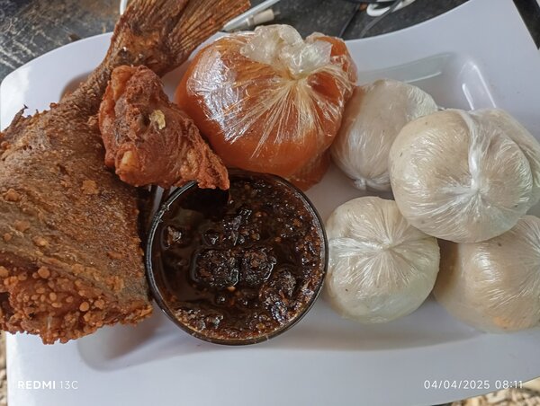 Doukounou chaud