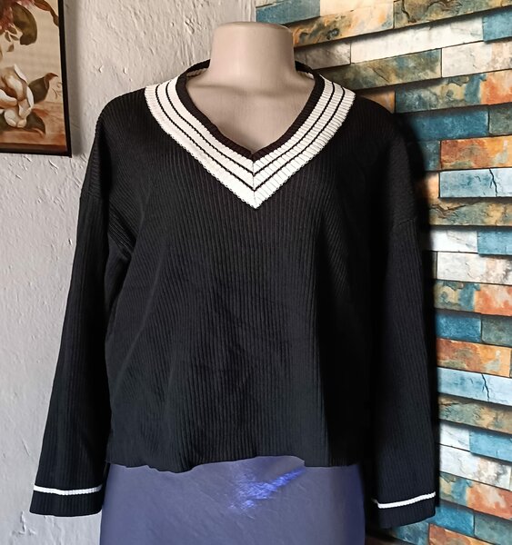 Black cardigan