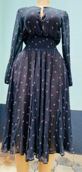 blue dress, size M
