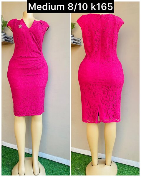 pink dress