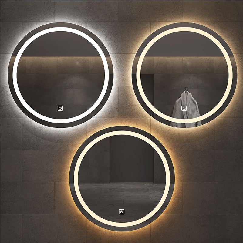 Intelligent led mirror 60x60cm