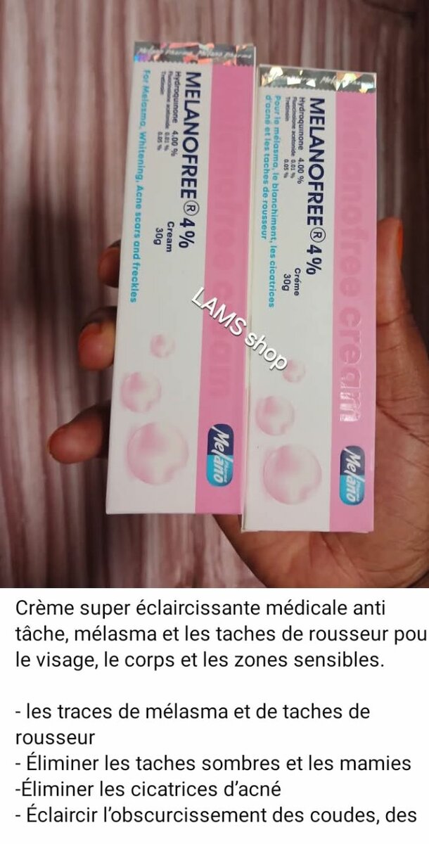 Crème mellanofree