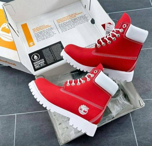 Bottines Timberland hautes colorées