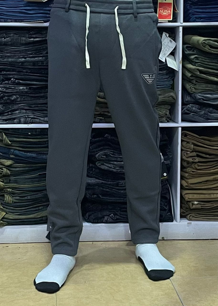 black baggy pants