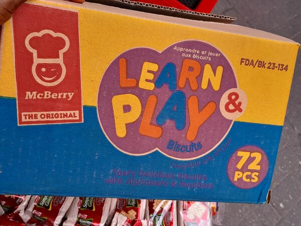 Learn and play biscuit