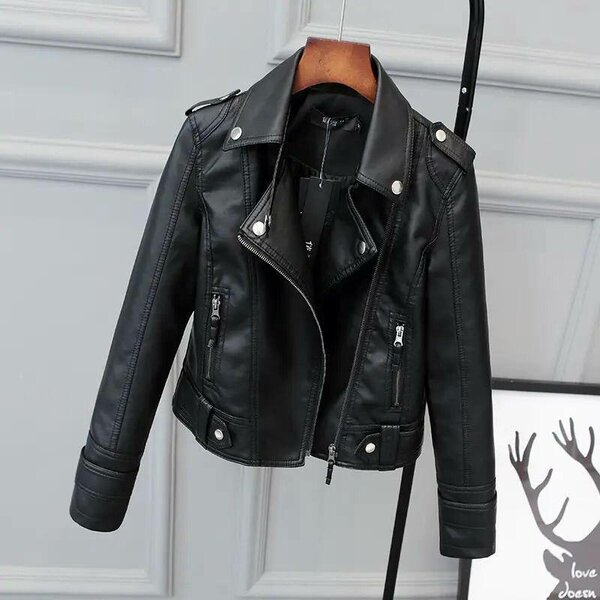Leather jacket