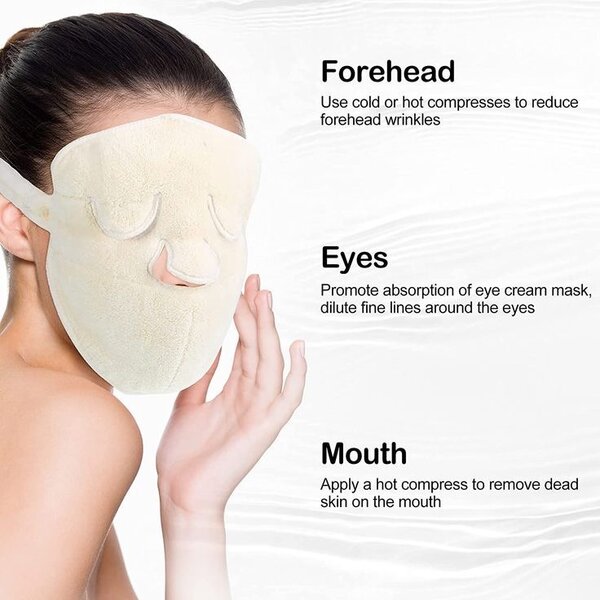 Hot facial steam towel