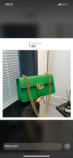 Sac bandoulière coloré élégant