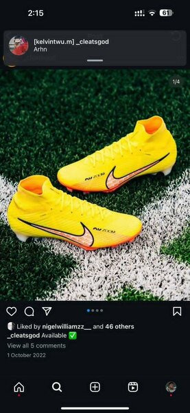 Nike football boots