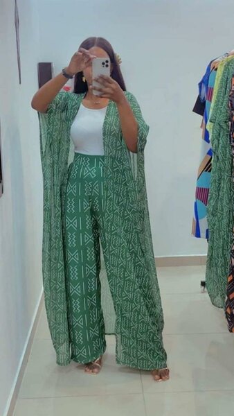 Ensemble chic à motifs pour femmes