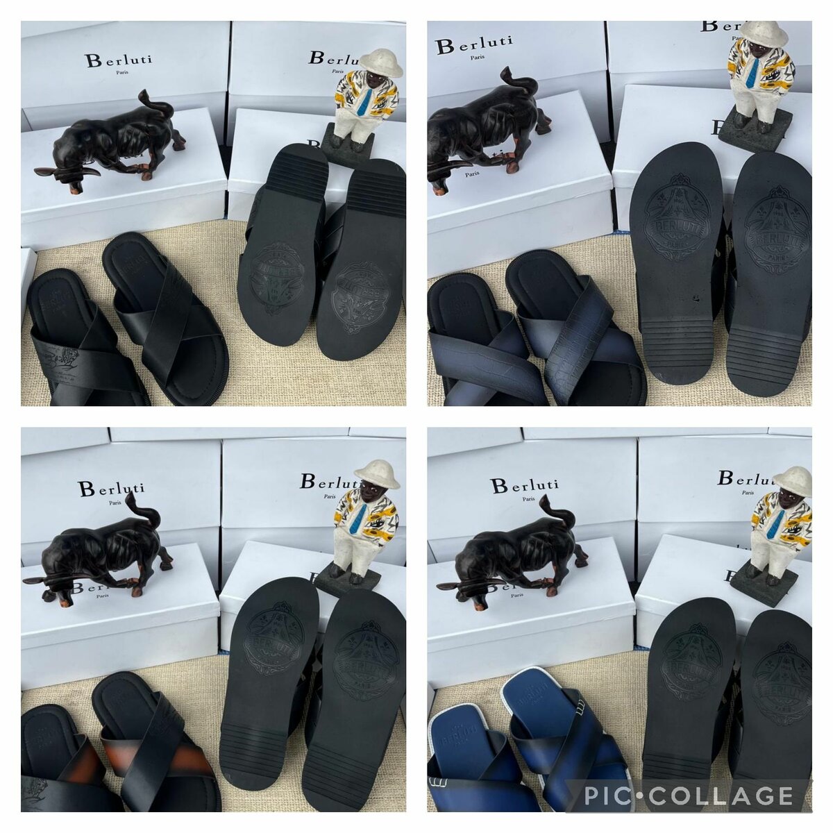 Sandal en cuir