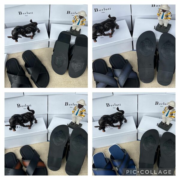 Sandal en cuir
