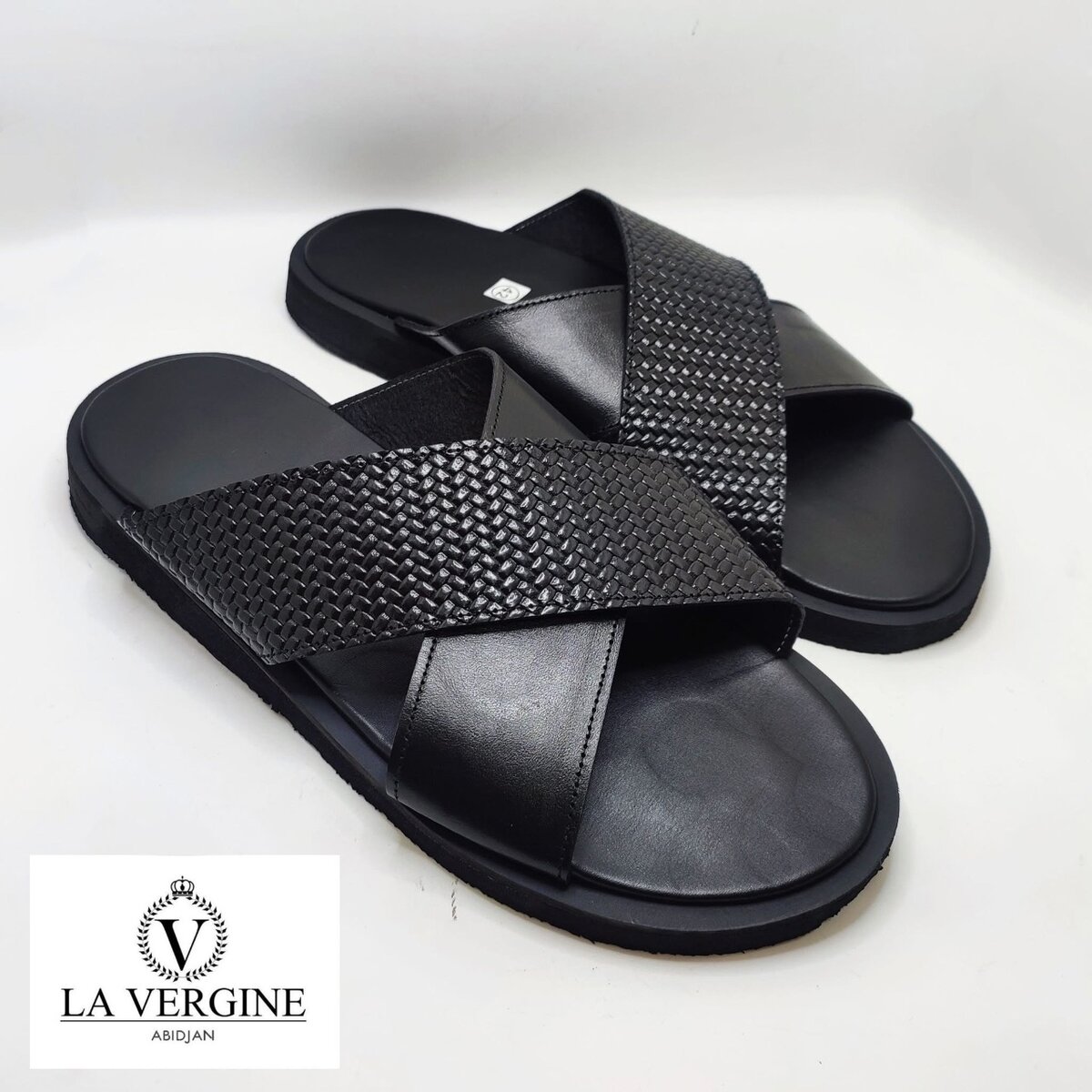 Sandale en cuir