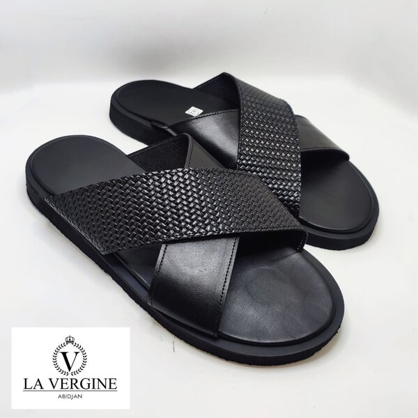 Sandale en cuir