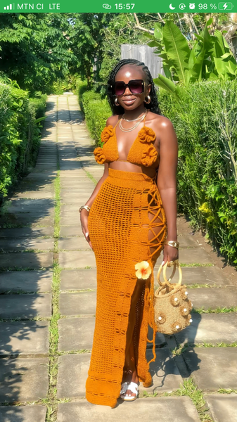 Ensemble Crochet Bohème Femme