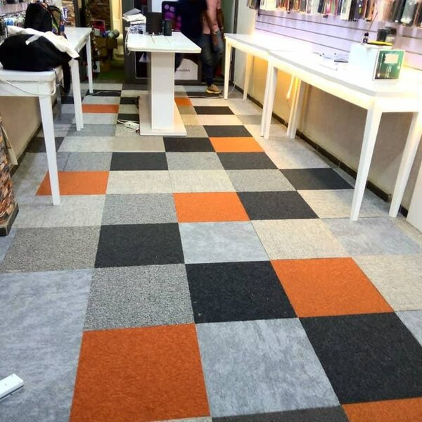 Woolen Carpet Tiles