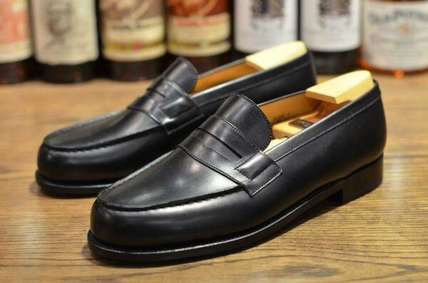 Mocassins homme en cuir