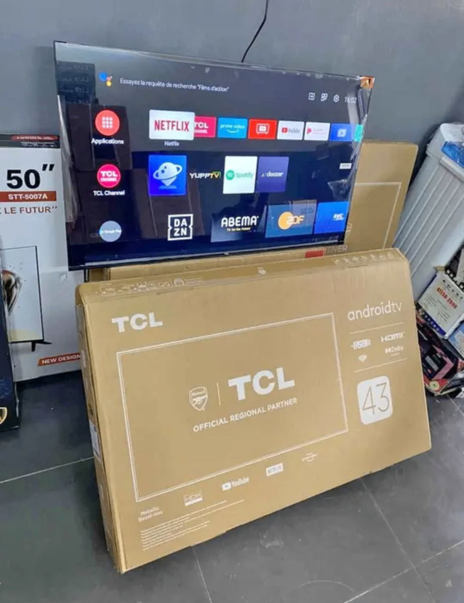 Smart TV 43" 4K Ultra HD
