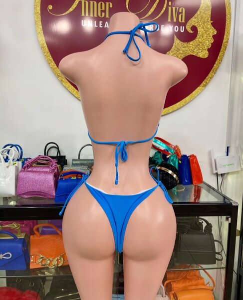 Blue swimming suit