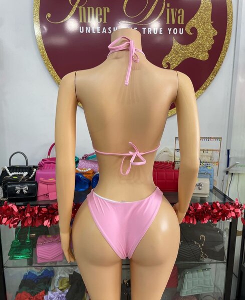 Pink suit
