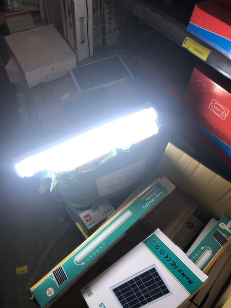 Sensor solar light