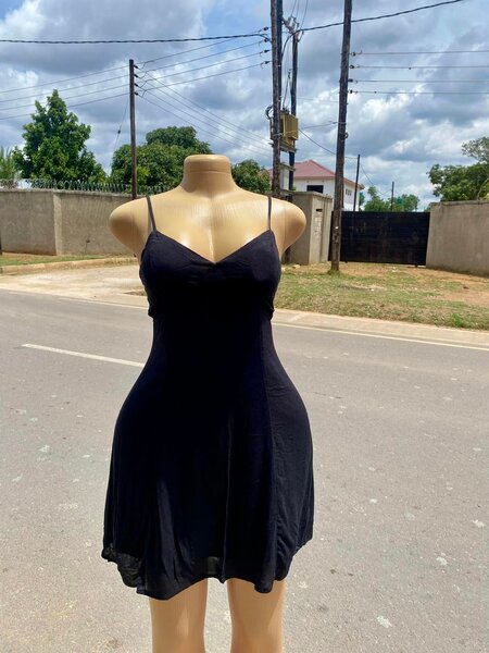 Dark blue dress