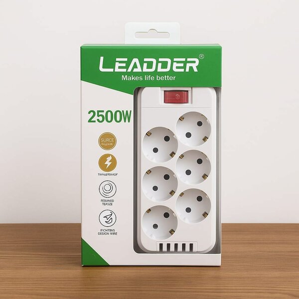 Multiprise électrique 2500W