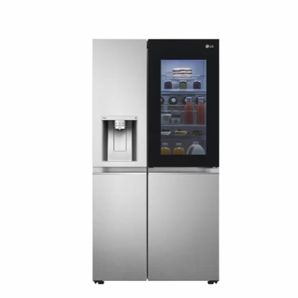 LG 674Liter Side by side Refrigerator Inverter Linear