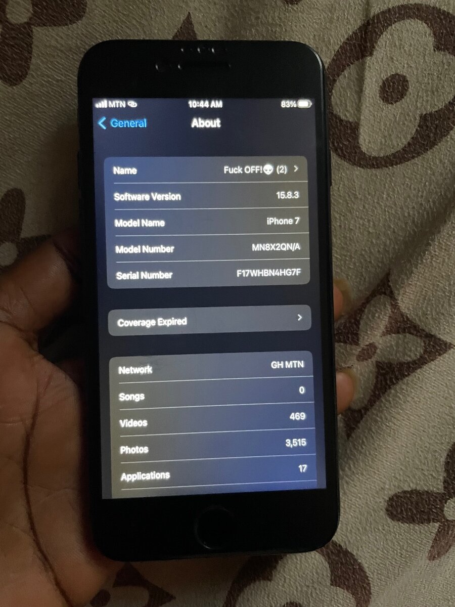 iPhone 7 32gb black